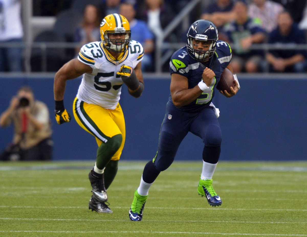 Green Bay Packers linebacker Nick Perry by Kirby Lee—USA TODAY Sports.